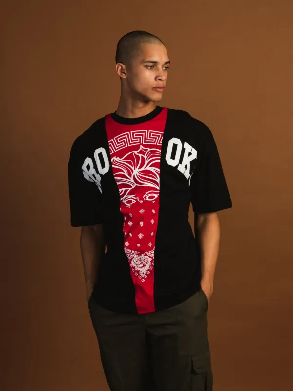 CROOKS & CASTLES SPLIT MEDUSA T-SHIRT sold by Boathouse