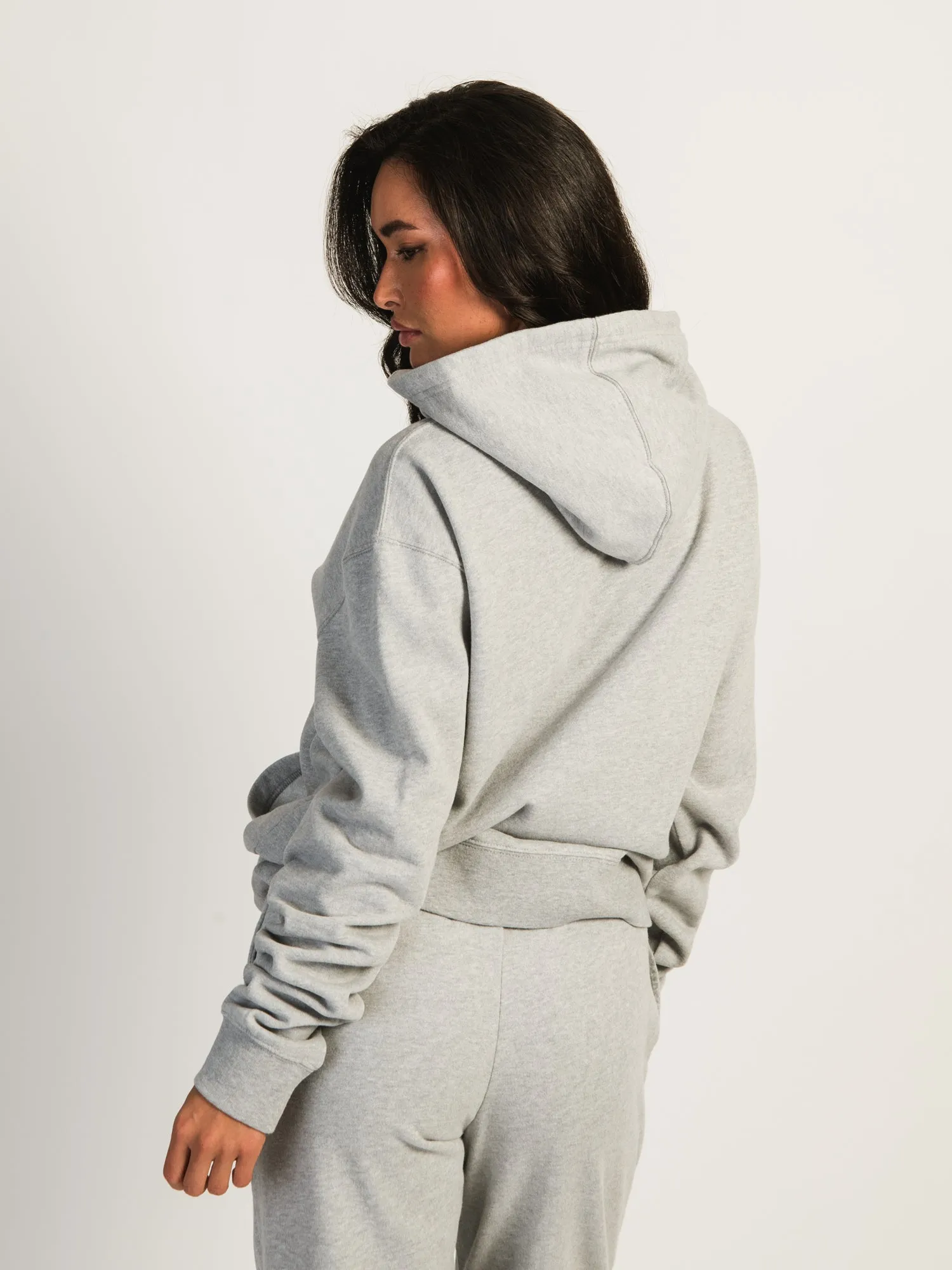 HARLOW HARLEY OVERSIZED MELANGE HOODIE - HEATHER GREY sold by Boathouse product image thumbnail 4