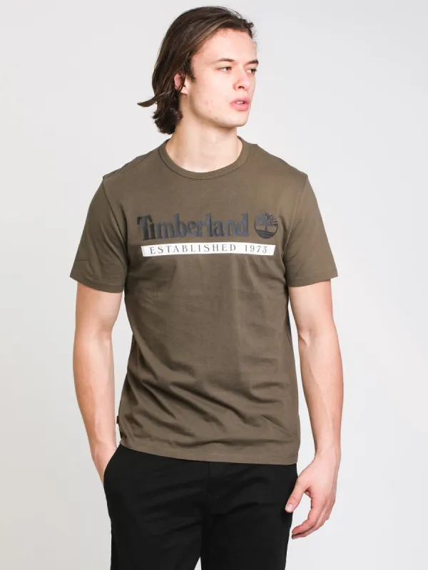 TIMBERLAND EST. 1973 SHORT SLEEVE TEE  - CLEARANCE sold by Boathouse