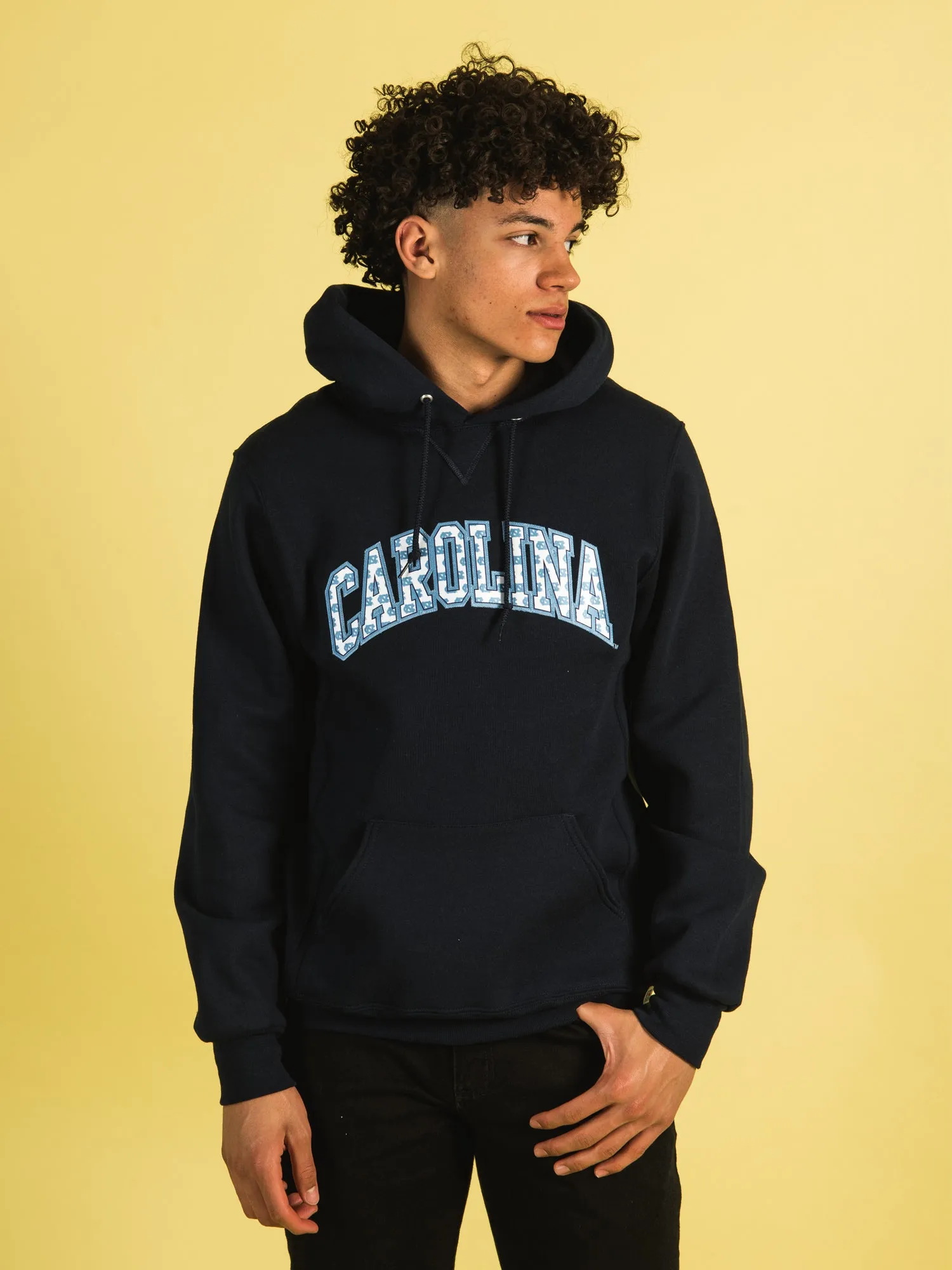 RUSSELL CAROLINA ALL OVER PULLOVER HOODIE sold by Boathouse