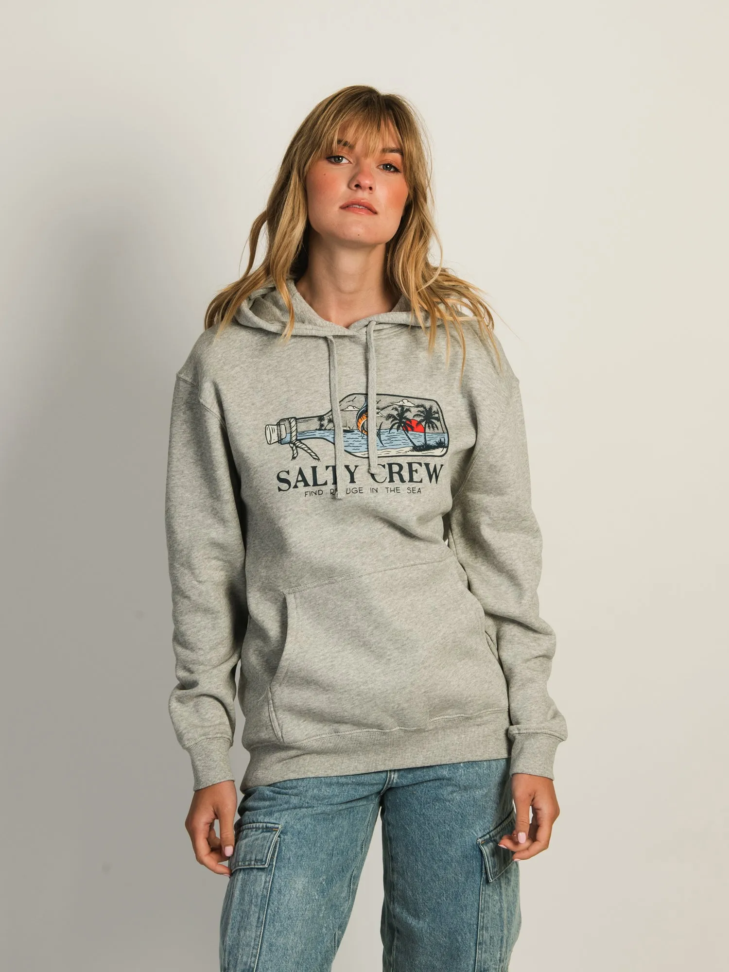 SALTY CREW MESSAGE PULLOVER HOODIE sold by Boathouse