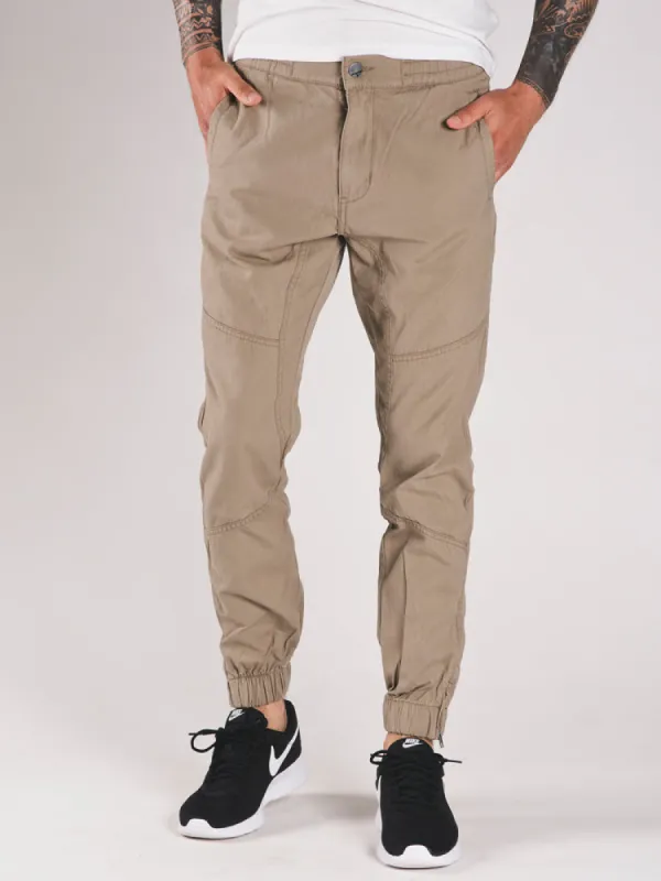 MENS CANVAS JOGGERS - CLEARANCE made by Boathouse