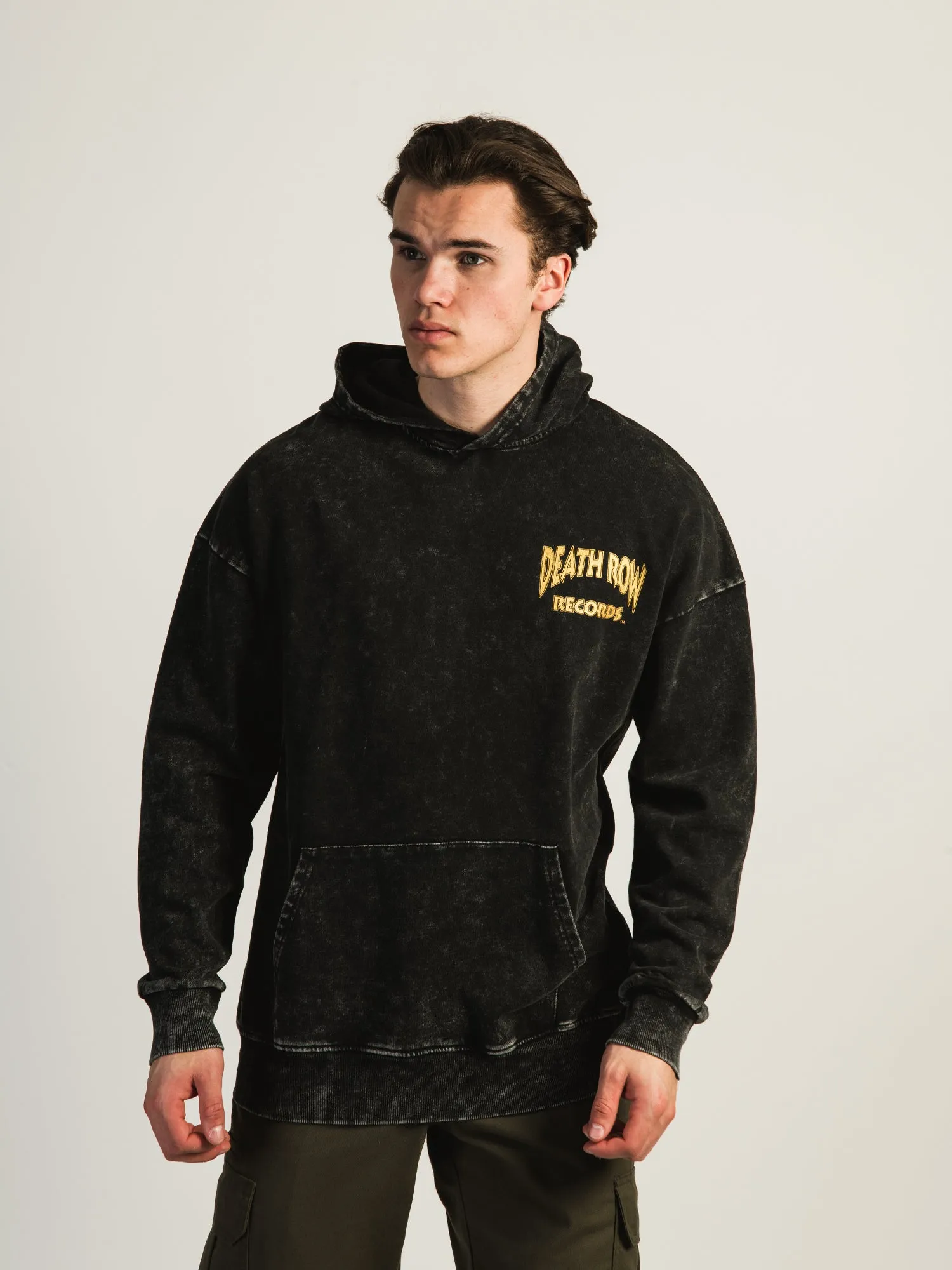 DEATH ROW RECORDS DOBERMAN WASHED HOODIE sold by Boathouse product image thumbnail 2
