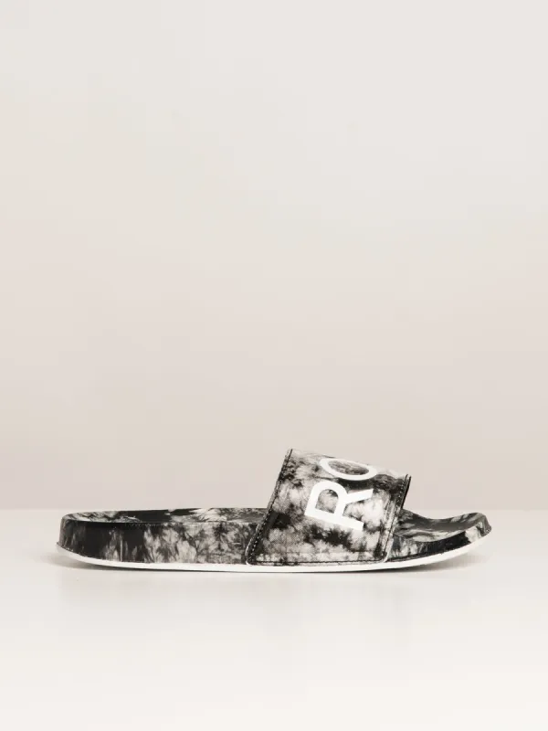 WOMENS ROXY SLIPPY PRINT SLIDE SANDAL - CLEARANCE sold by Boathouse
