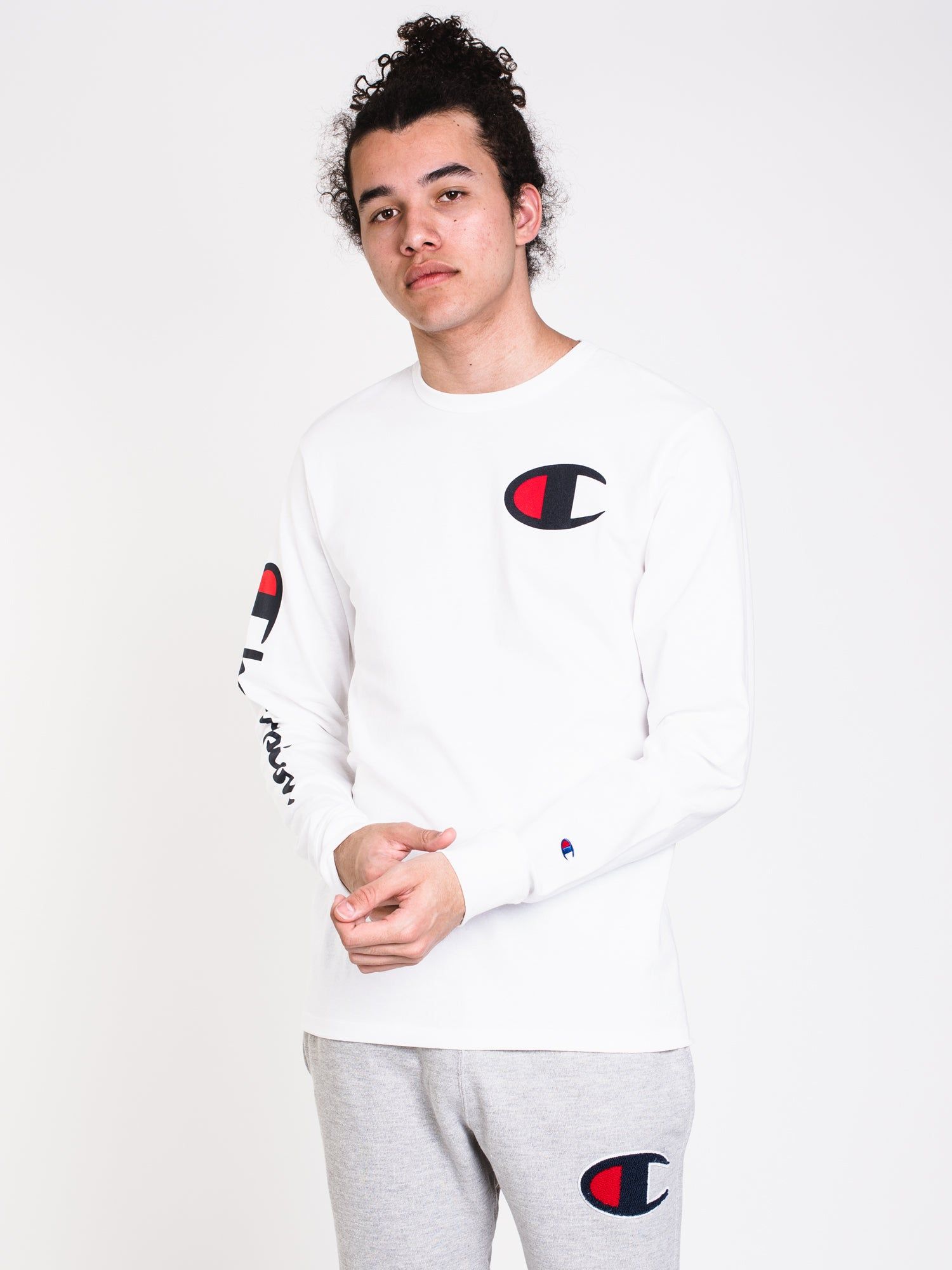 MENS HERITAGE SLV & CHEST LONG SLEEVE T - CLEARANCE sold by Boathouse