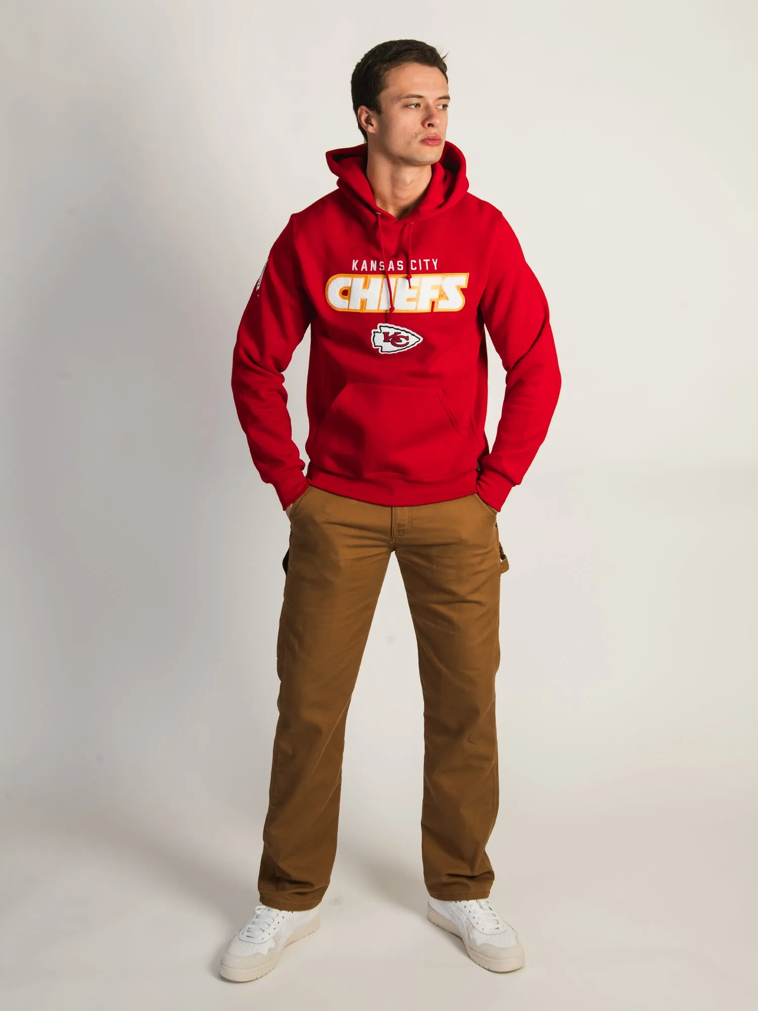 NFL KANSAS CITY CHIEFS END ZONE PULLOVER HOODIE sold by Boathouse product image thumbnail 4