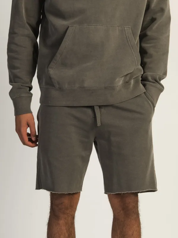 KOLBY GARMENT DYE FRENCH TERRY JOG SHORT - IRON sold by Boathouse