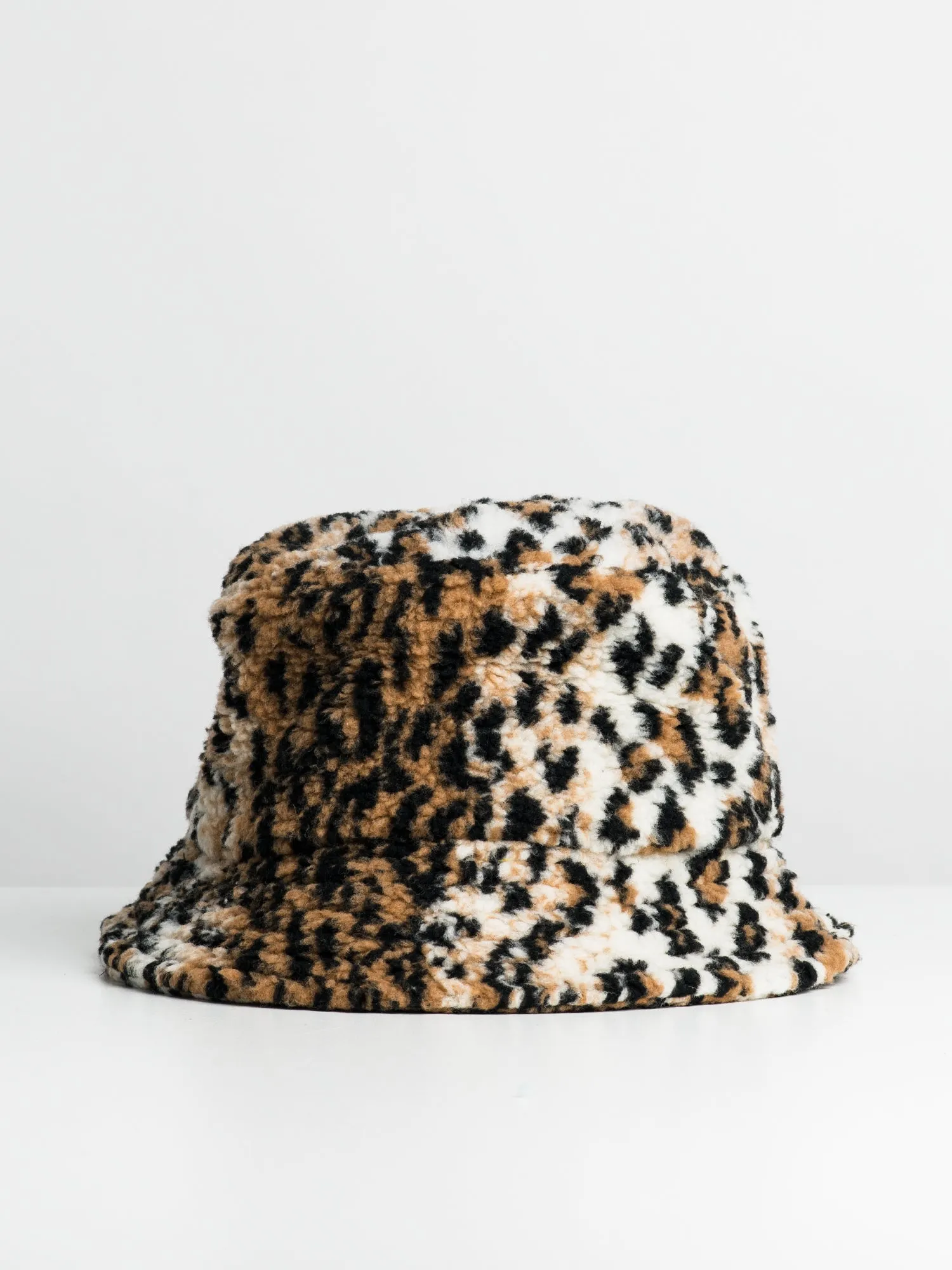DLG BUCKET HAT - LEOPARD SHERPA - CLEARANCE sold by Boathouse product image thumbnail 2