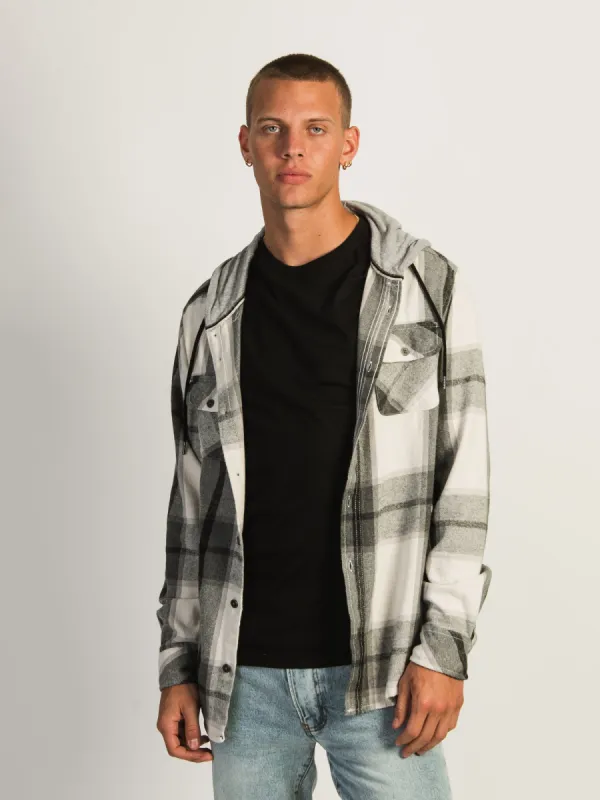 KOLBY CLASSIC 2 POCKET HOODIE- WHITE sold by Boathouse