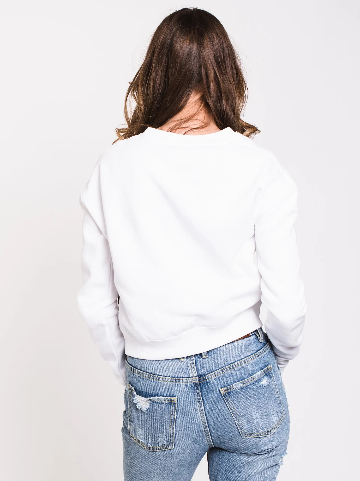 WOMENS IRIDESCENT C&C CROP CREW - CLEARANCE sold by Boathouse product image thumbnail 2