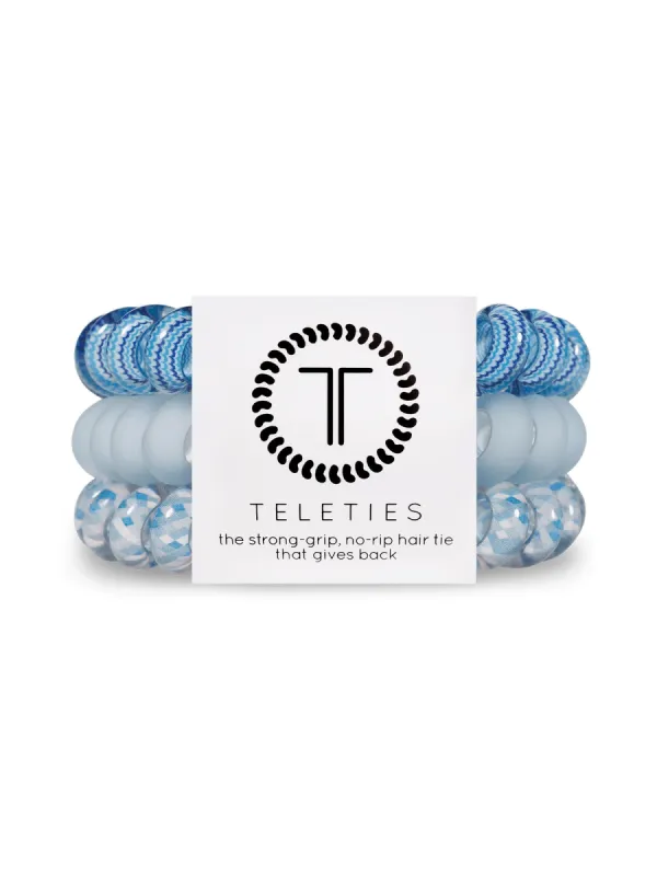 TELETIES HAIR TIE LARGE SPRING SHOWERS - CLEARANCE made by TELETIES