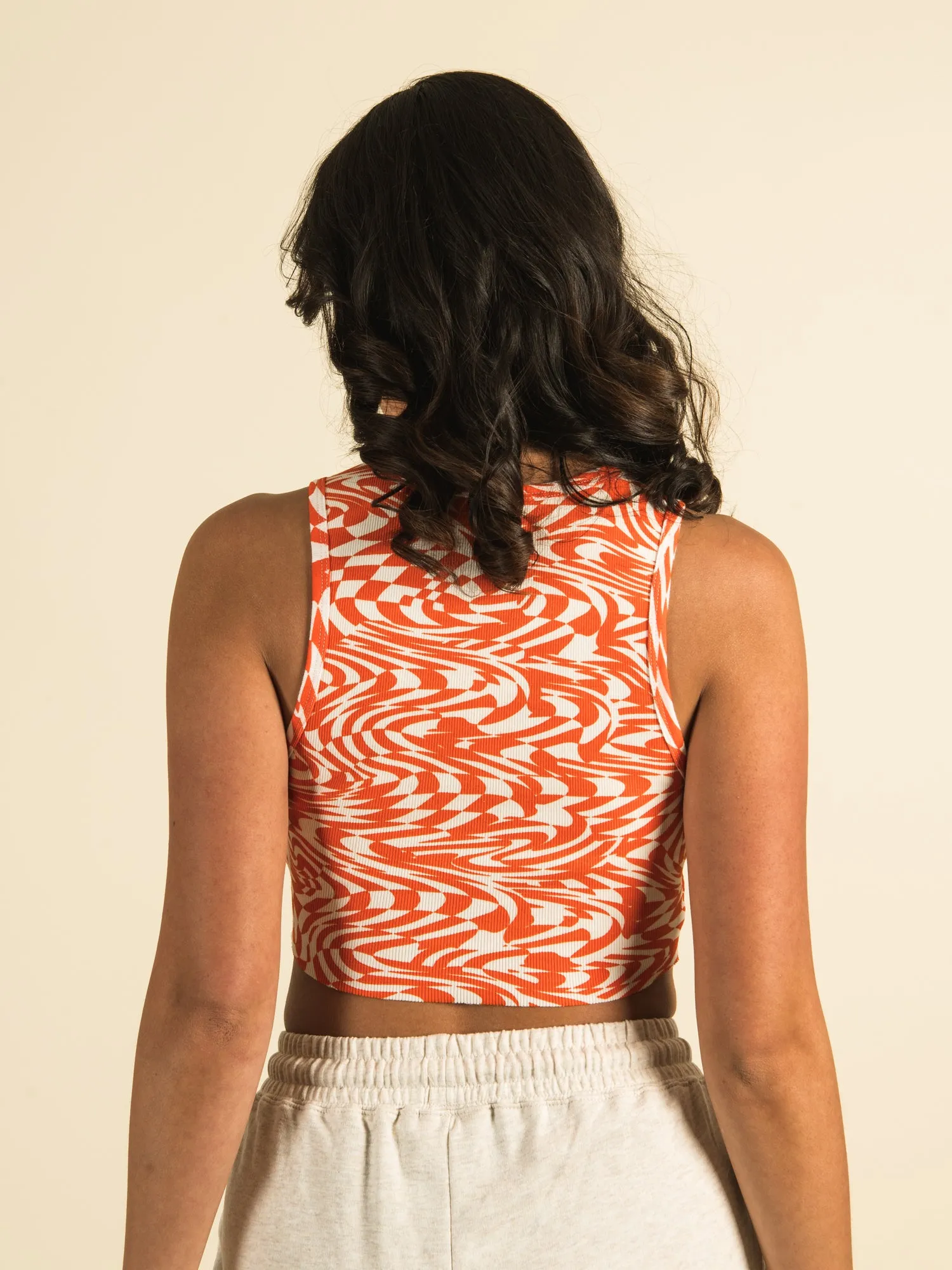 HARLOW HIGH NECK ALL OVER PRINTTANK TOP - CLEARANCE sold by Boathouse product image thumbnail 3