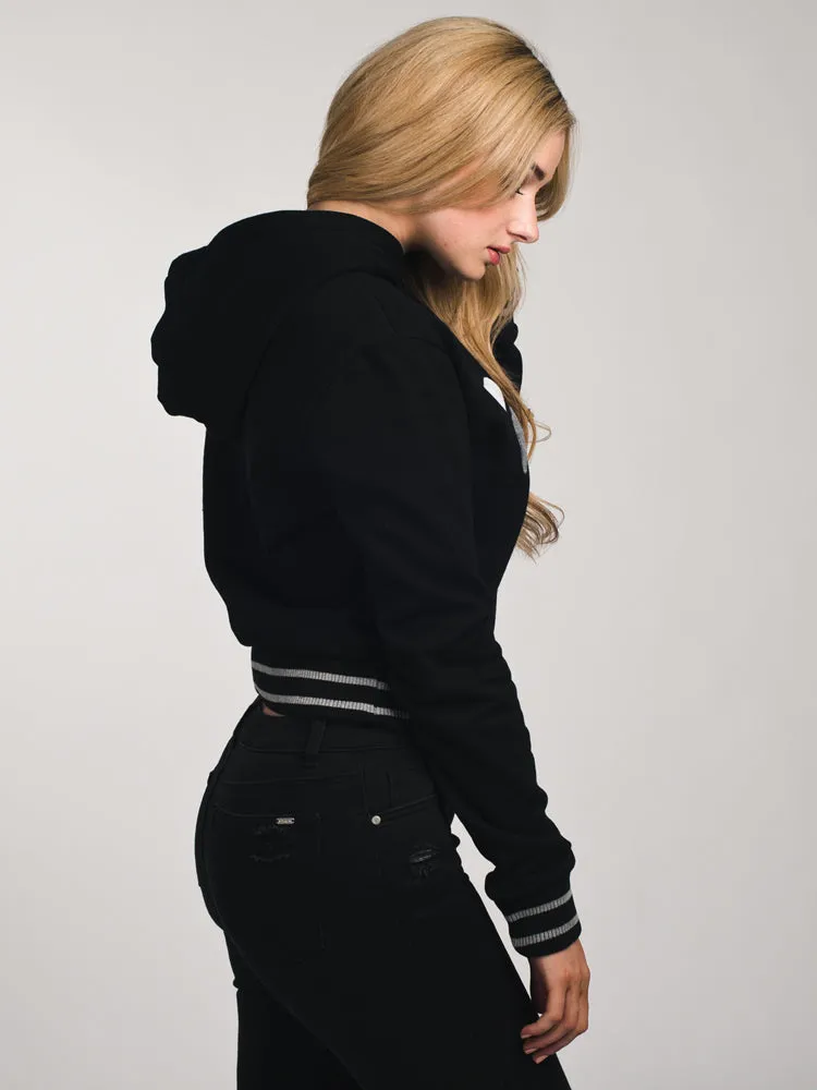 WOMENS ROSEMARY HOODIE - BLACK/GREY - CLEARANCE sold by Boathouse product image thumbnail 3