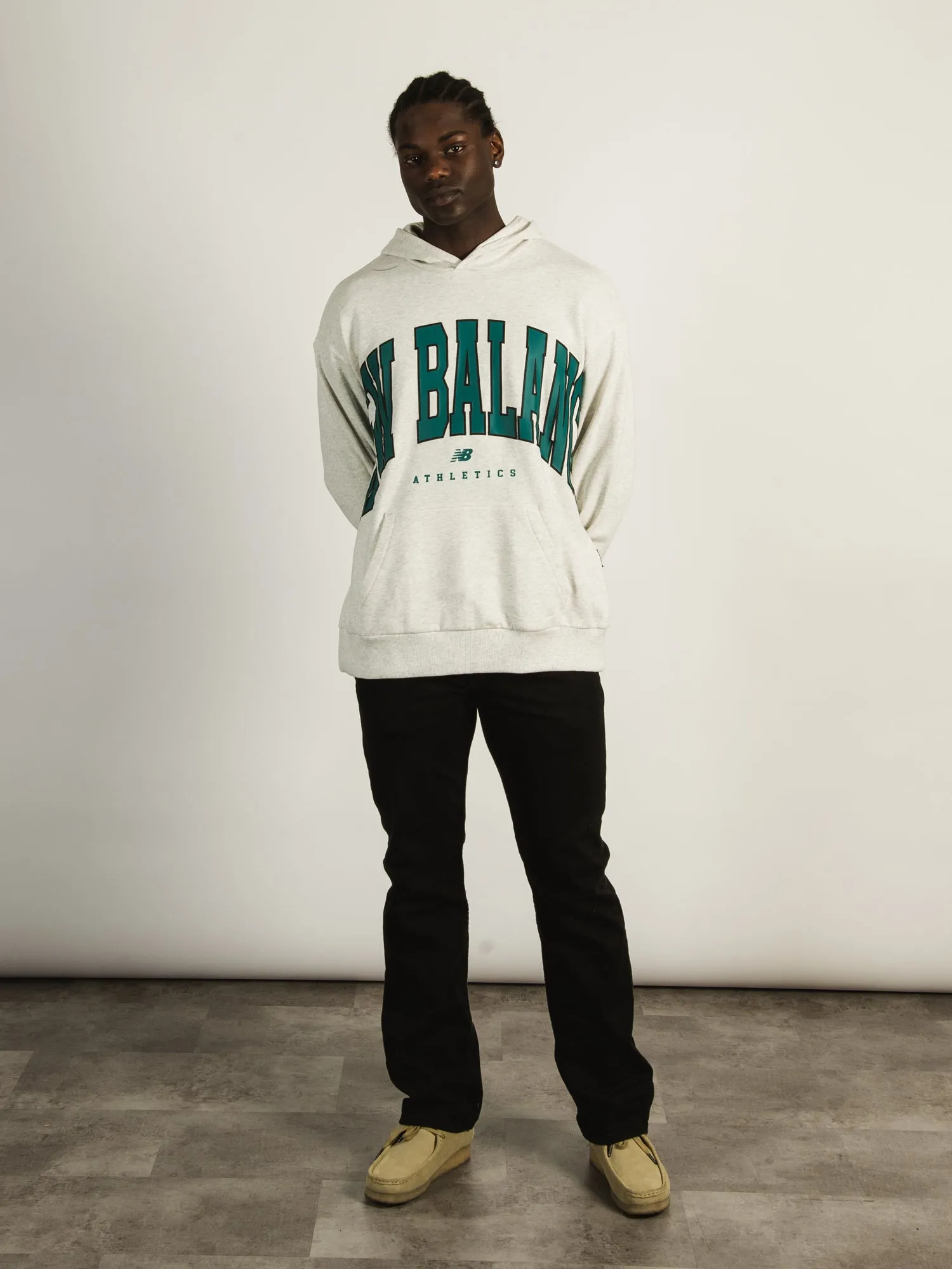 NEW BALANCE UNI-ESSENTIAL WARPED PULL OVER HOOD - CLEARANCE sold by Boathouse product image thumbnail 4