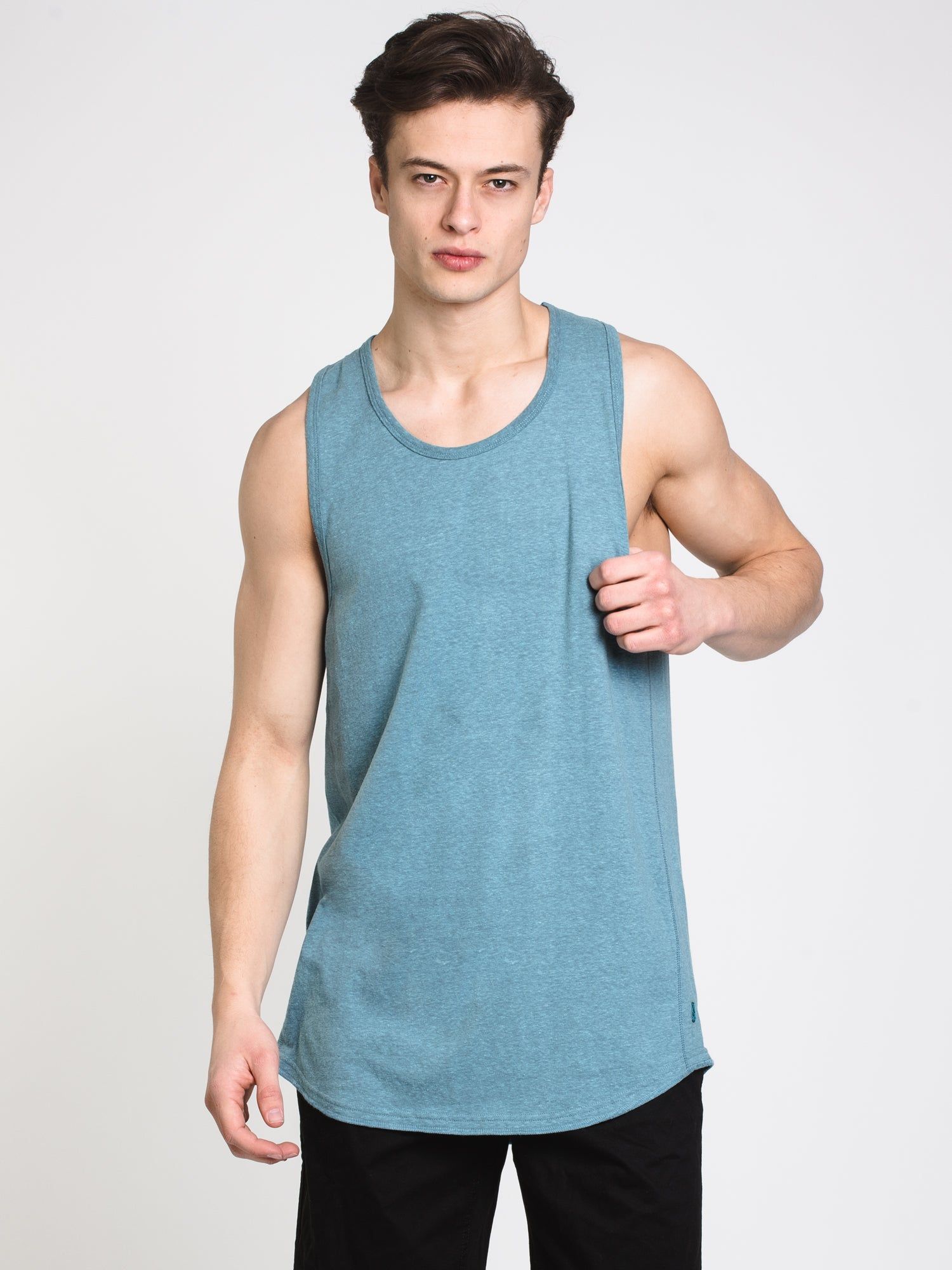 MENS LONGLINE SEEDED TANK - CLEARANCE sold by Boathouse
