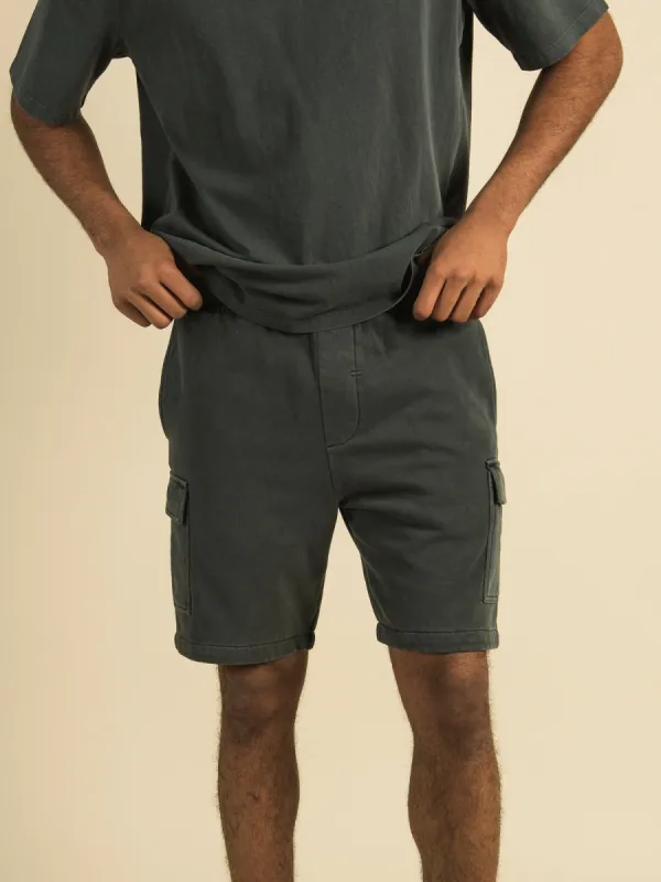 KOLBY GARMENT DYE FLEECE CARGO SHORT  - CLEARANCE made by Kolby