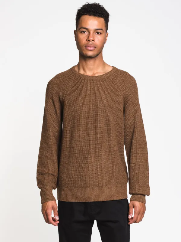 MENS RIBKNIT CREWNECK SWEATER - CLEARANCE sold by Boathouse