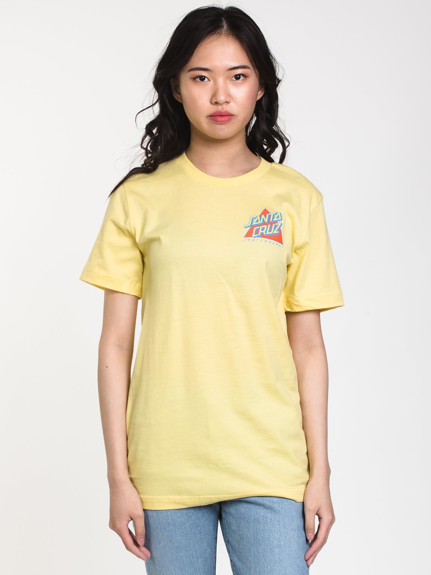 WOMENS NOT A DOT SHORT SLEEVE TEE - YELLOW - CLEARANCE sold by Boathouse
