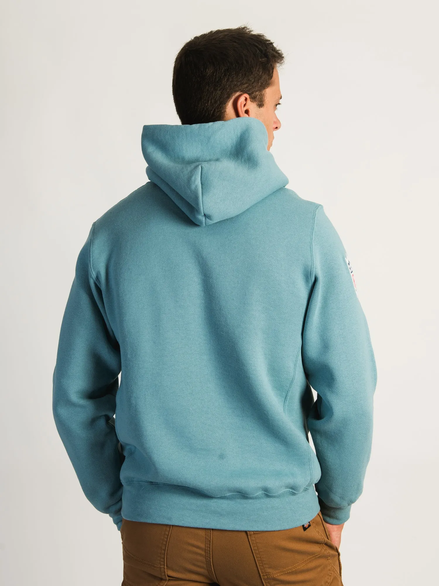 NFL MIAMI DOLPHINS END ZONE PULLOVER HOODIE sold by Boathouse product image thumbnail 5