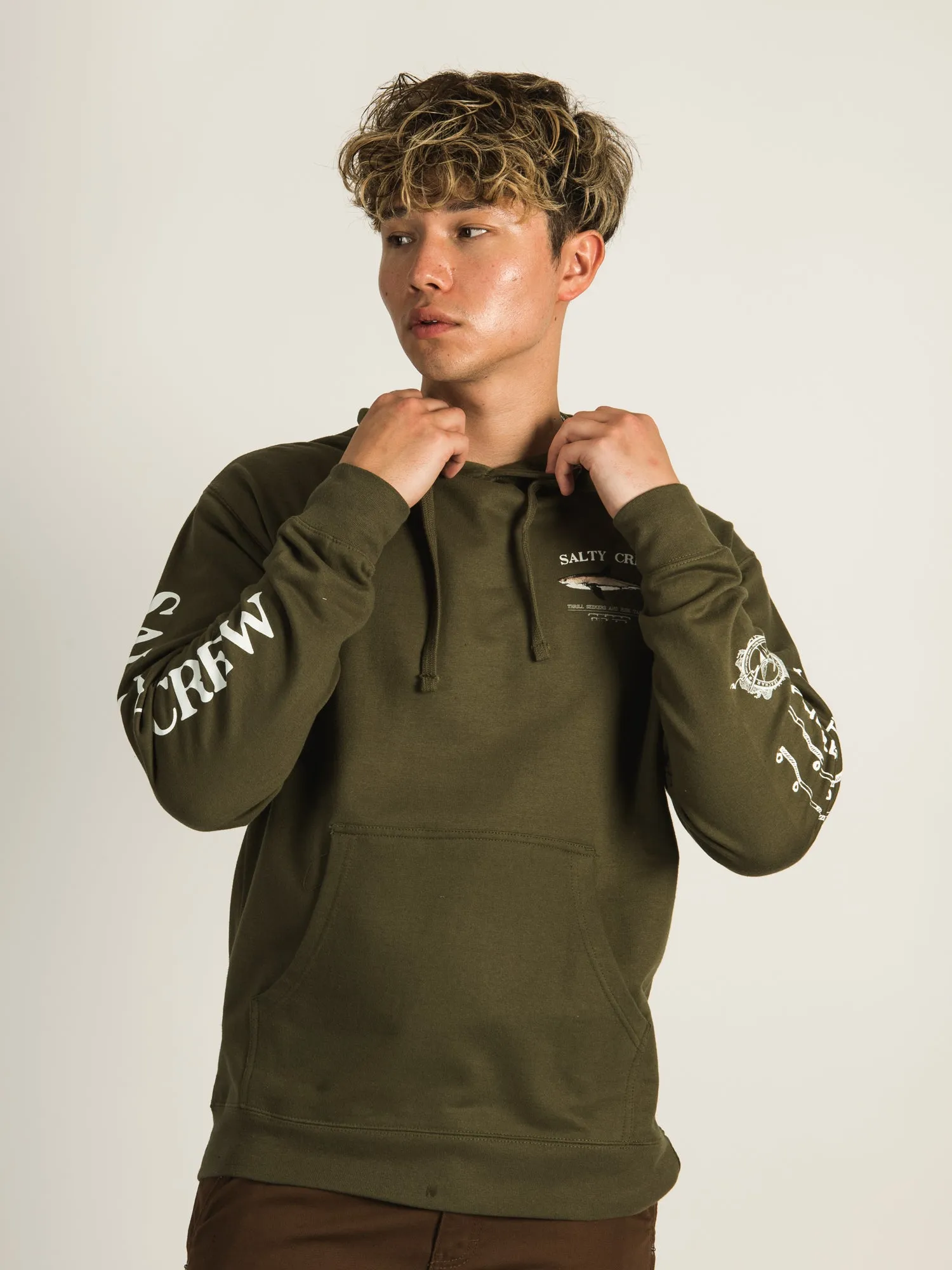 SALTY CREW BRUCE PULLOVER HOODIE - CLEARANCE sold by Boathouse product image thumbnail 3