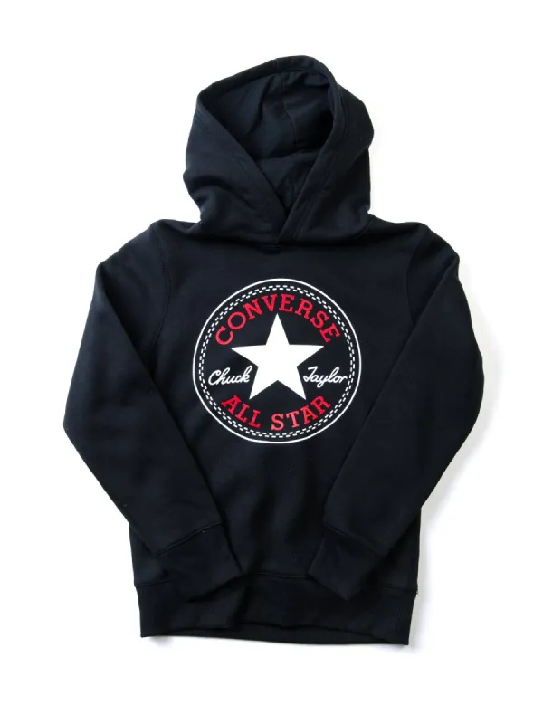 KIDS CONVERSE YOUTH BOYS FLEECE CHUCK TAYLOR PATCH CORE HOODIE sold by Boathouse