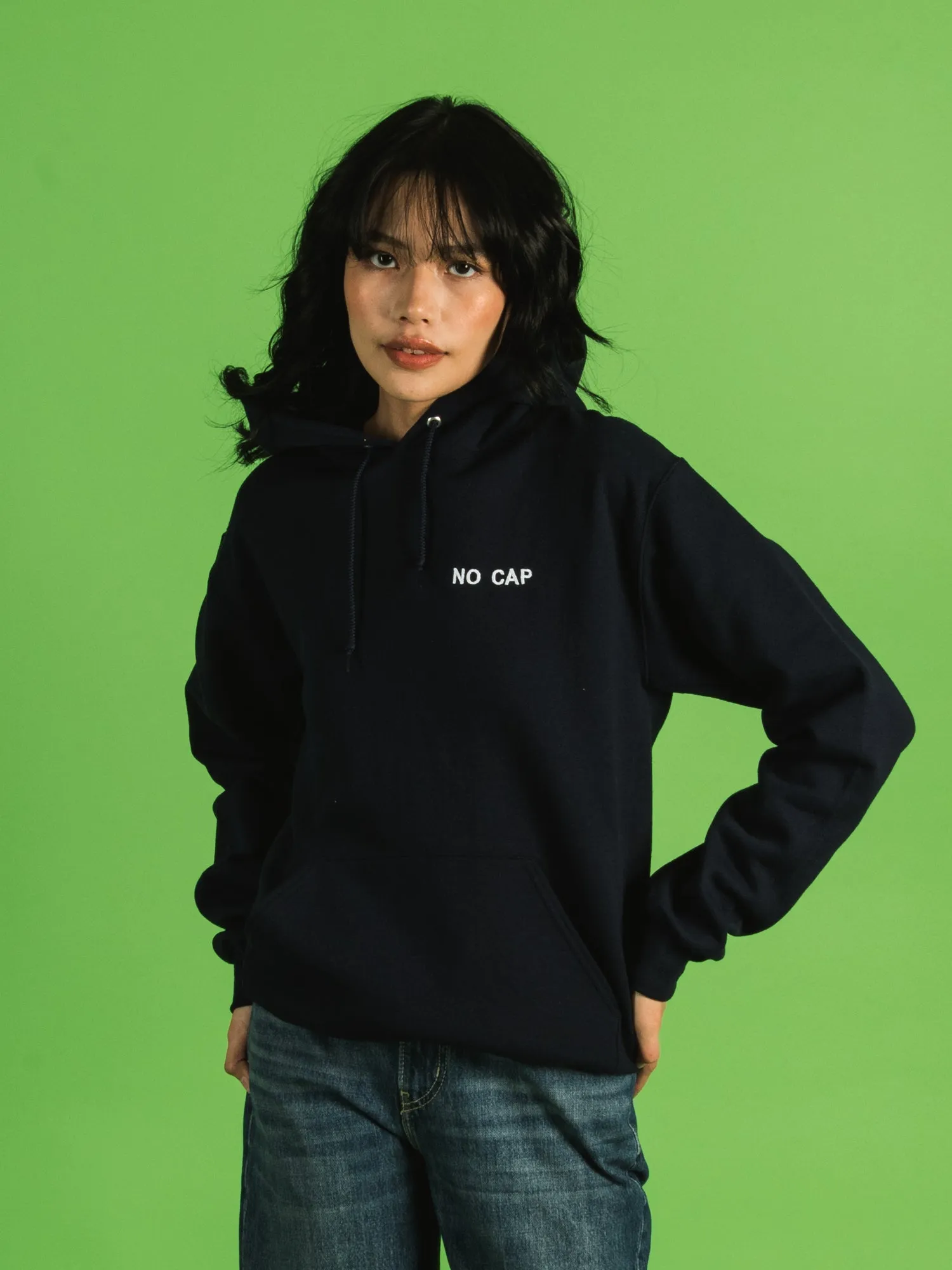 NO CAP EMBROIDERED HOODIE - CLEARANCE sold by Boathouse product image thumbnail 2