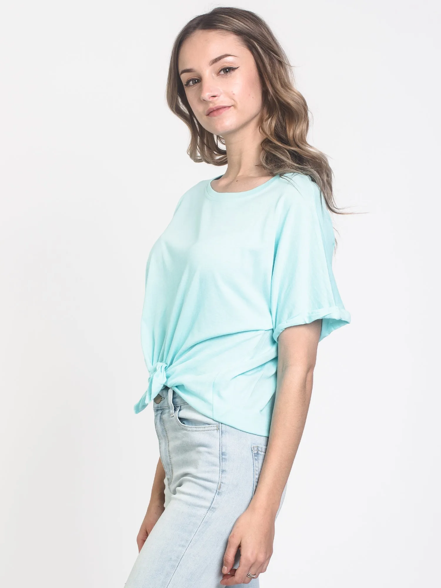 WOMENS LAYLA KNOTTED TEE - CLEARANCE sold by Boathouse product image thumbnail 3