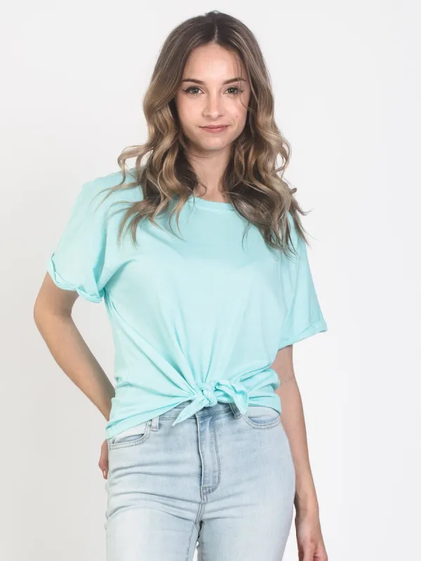WOMENS LAYLA KNOTTED TEE - CLEARANCE sold by Boathouse