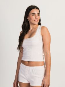 HARLOW ERYN TANK TOP - BABY PINK - CLEARANCE sold by Boathouse