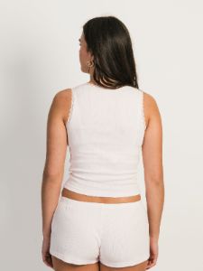 HARLOW ERYN TANK TOP - BABY PINK - CLEARANCE sold by Boathouse