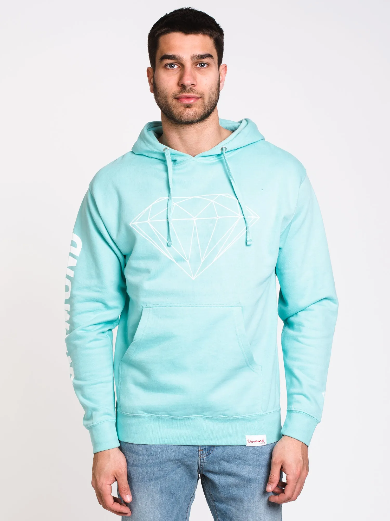 MENS BRILLIANT PULLOVER HOODIE- MINT - CLEARANCE sold by Boathouse