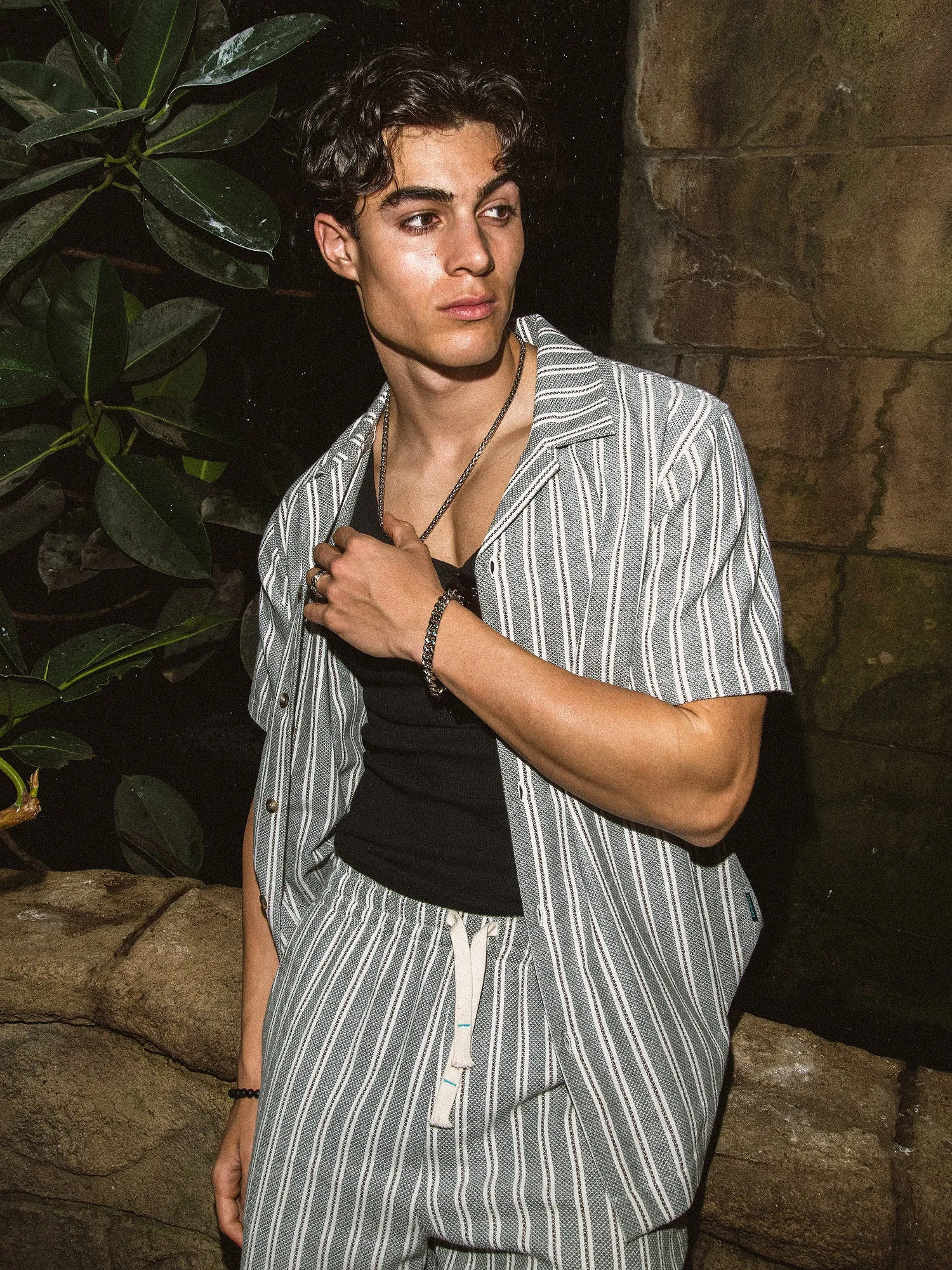 ISLAND HAZE STRIPE SHORT SLEEVE WOVEN sold by Boathouse