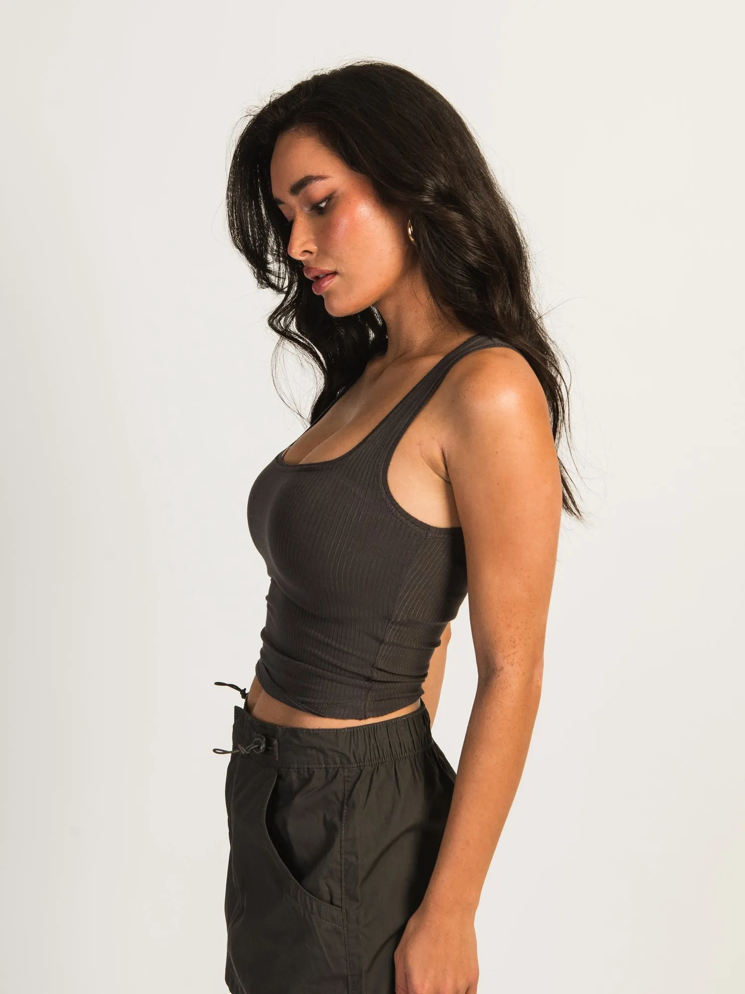 HARLOW LUCIE TANK - CHARCOAL sold by Boathouse product image thumbnail 3