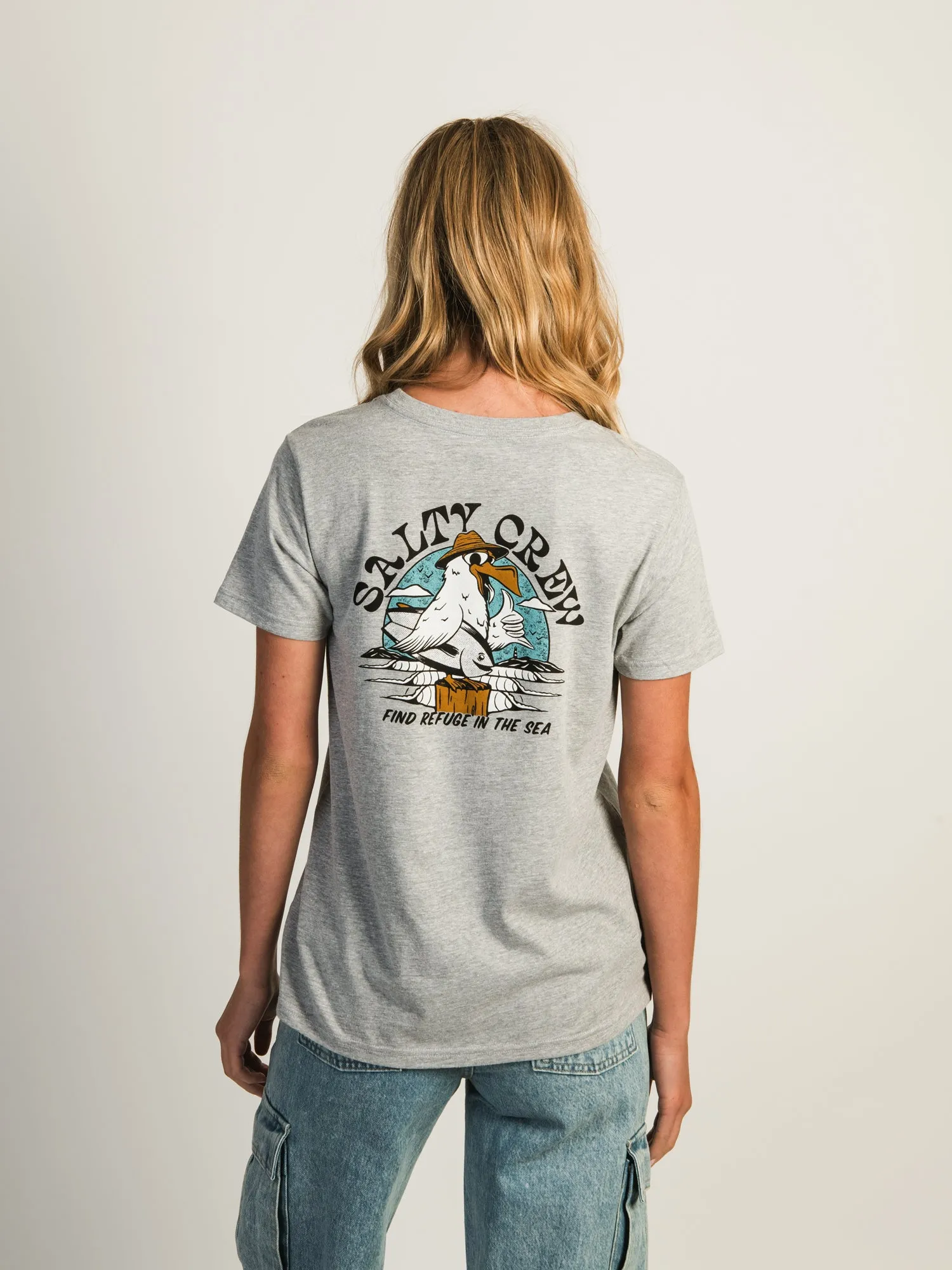 SALTY CREW GONE FISHING BOYFRIEND T-SHIRT sold by Boathouse
