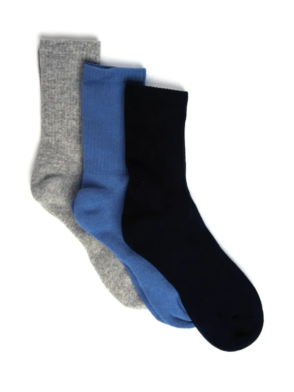 SCOUT & TRAIL CREW SOCK 3 PACK- BLUE sold by Boathouse