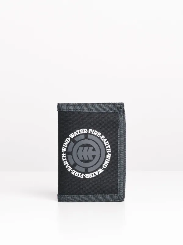 ELEMENTAL WALLET - BLACK - CLEARANCE sold by Boathouse