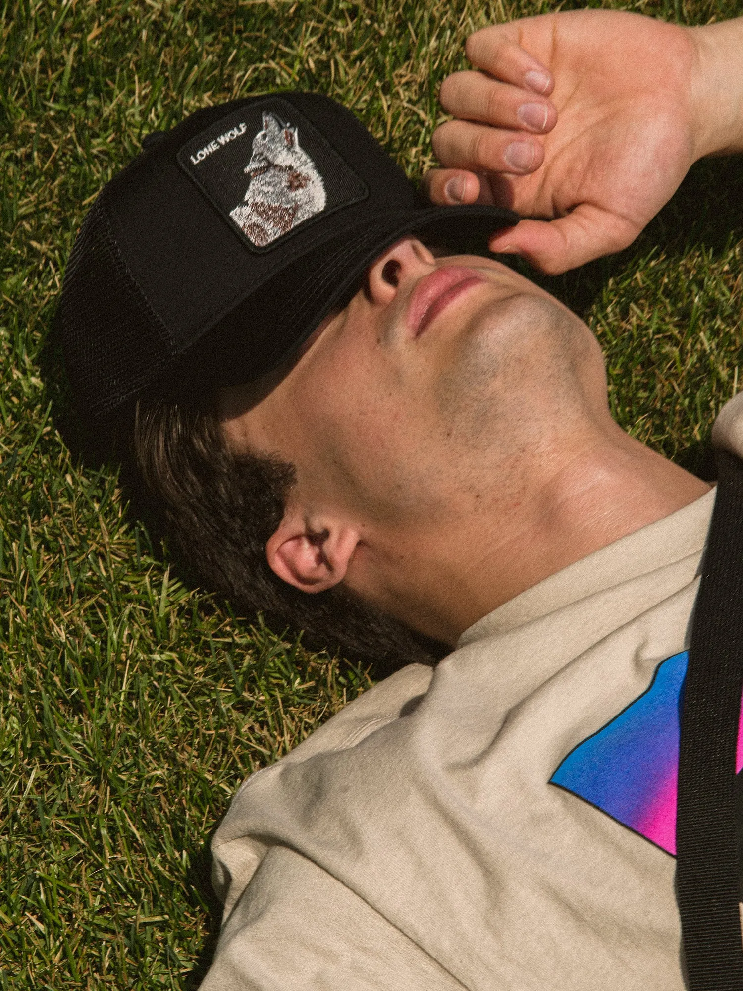 GOORIN BROS THE LONE WOLF TRUCKER HAT sold by Boathouse