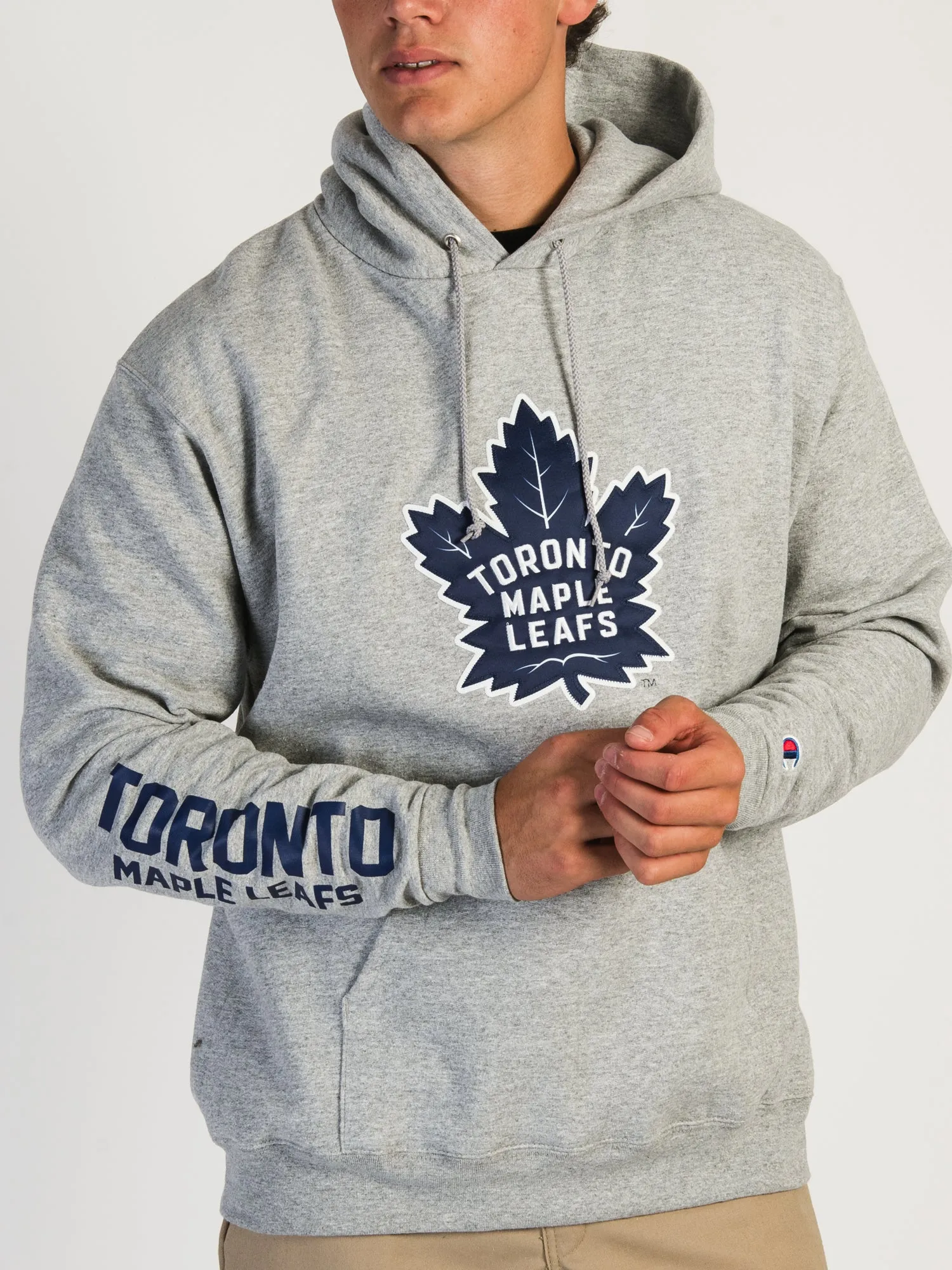 CHAMPION NHL TORONTO MAPLE LEAFS CENTER ICE PULL OVER HOODIE - CLEARANCE sold by Boathouse product image thumbnail 3