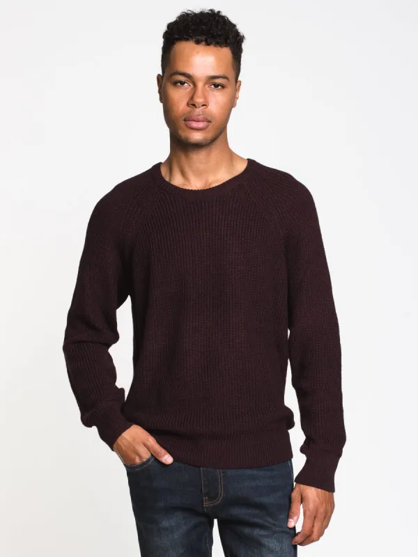 MENS RIBKNIT CREWNECK SWEATER - CLEARANCE sold by Boathouse
