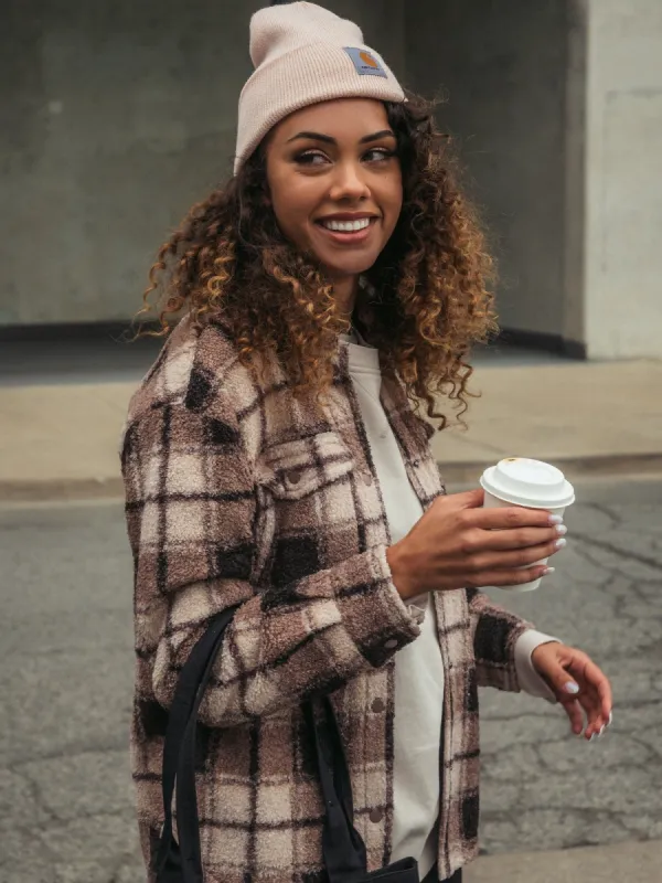 HARLOW PLAID LOOPER SHIRT JACKET - CLEARANCE sold by Boathouse