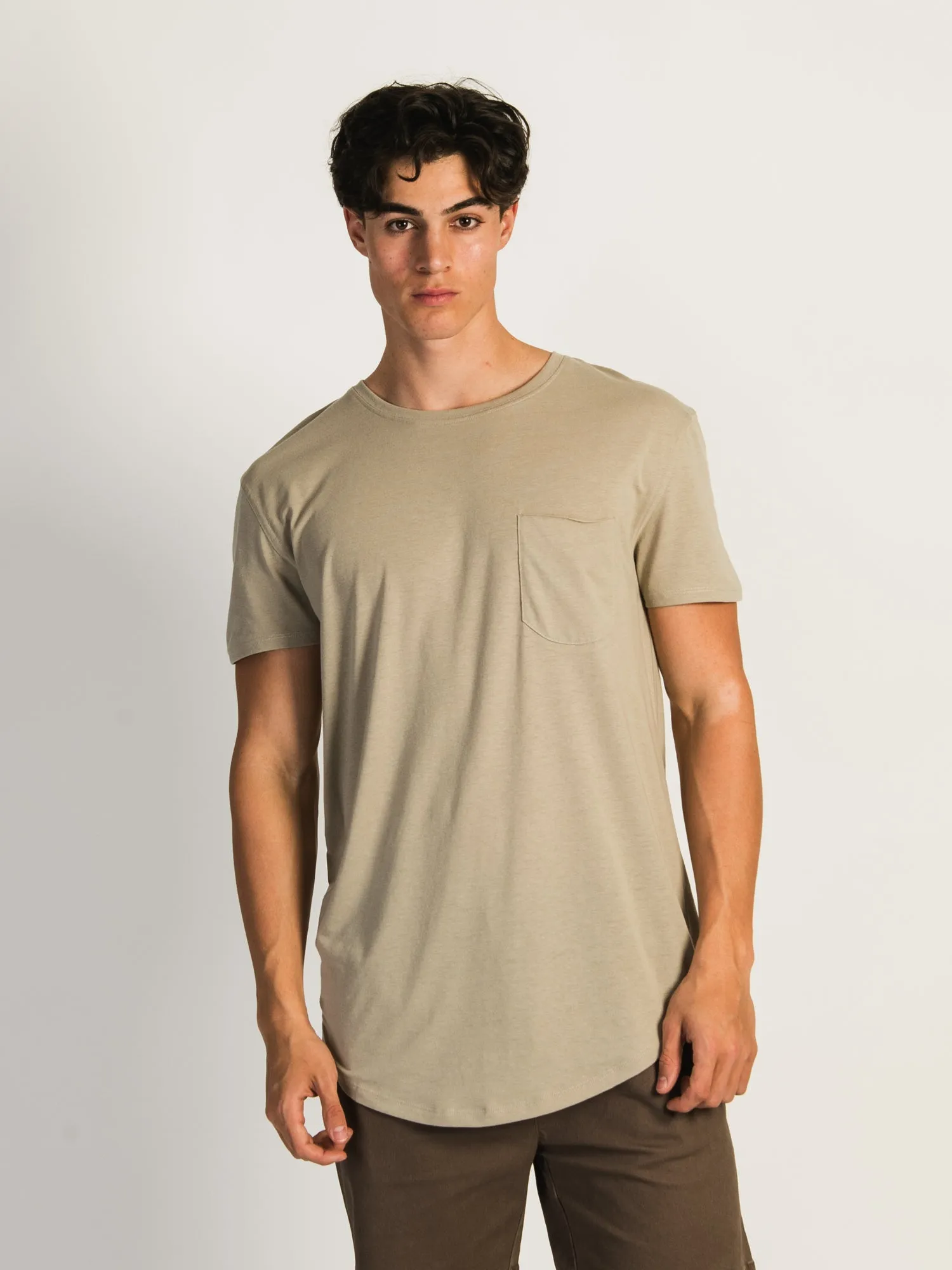 LONGLINE TEE - OATMEAL sold by Boathouse