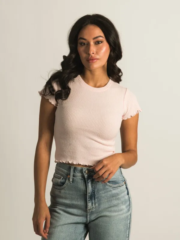 HARLOW ALLIE RIBBED TEE - CLEARANCE sold by Boathouse