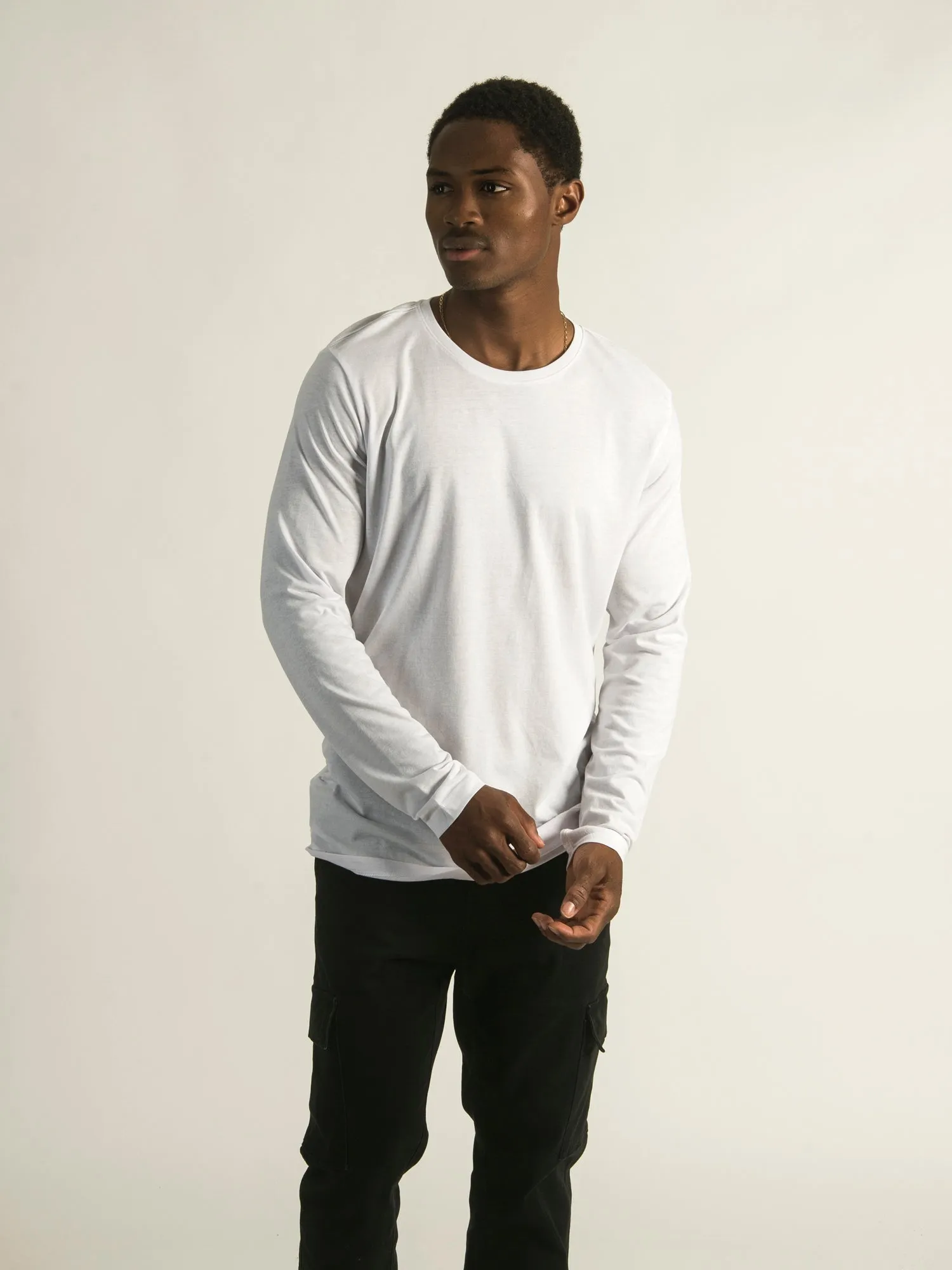 LONG SLEEVE CREWNECK T-SHIRT - CLEARANCE sold by Boathouse