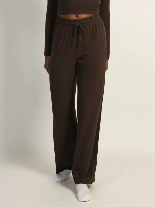 HARLOW MOLLY LOUNGE PANT - CHOCOLATE made by Harlow