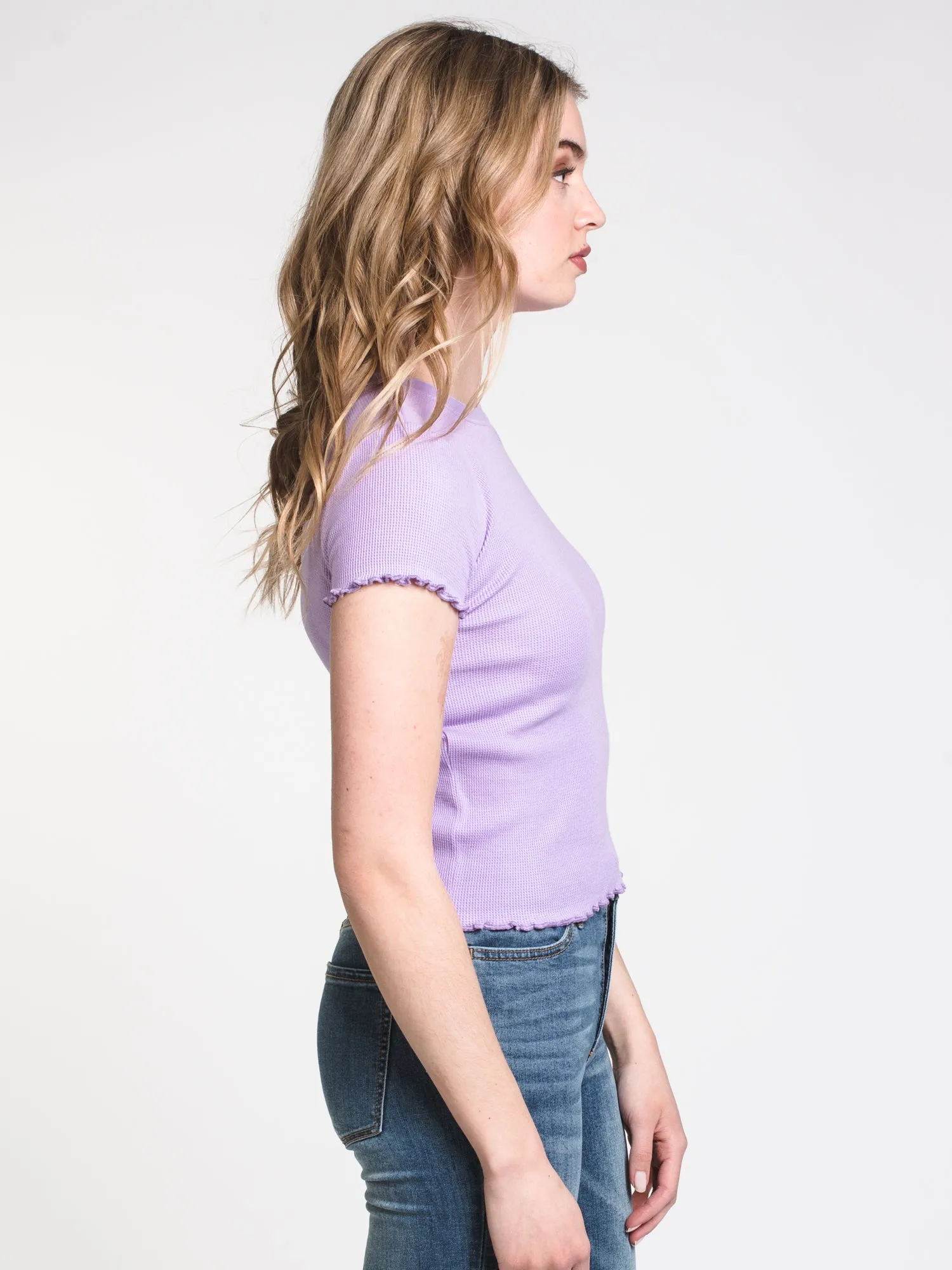 WOMENS WAFFLE TEE - CLEARANCE sold by Boathouse product image thumbnail 3