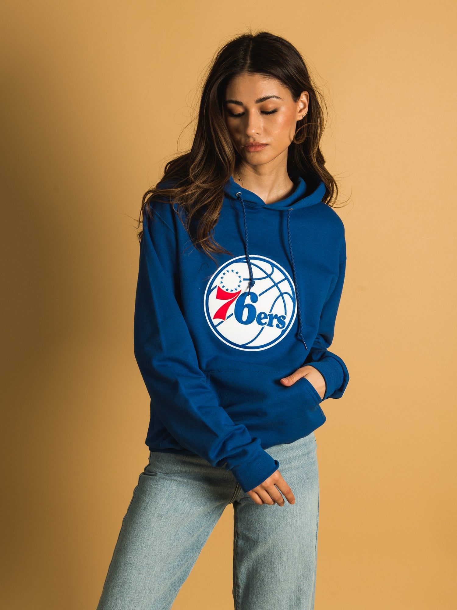 NBA PHILADELPHIA 76ERS EMBROIDERED HOODIE sold by Boathouse product image thumbnail 2