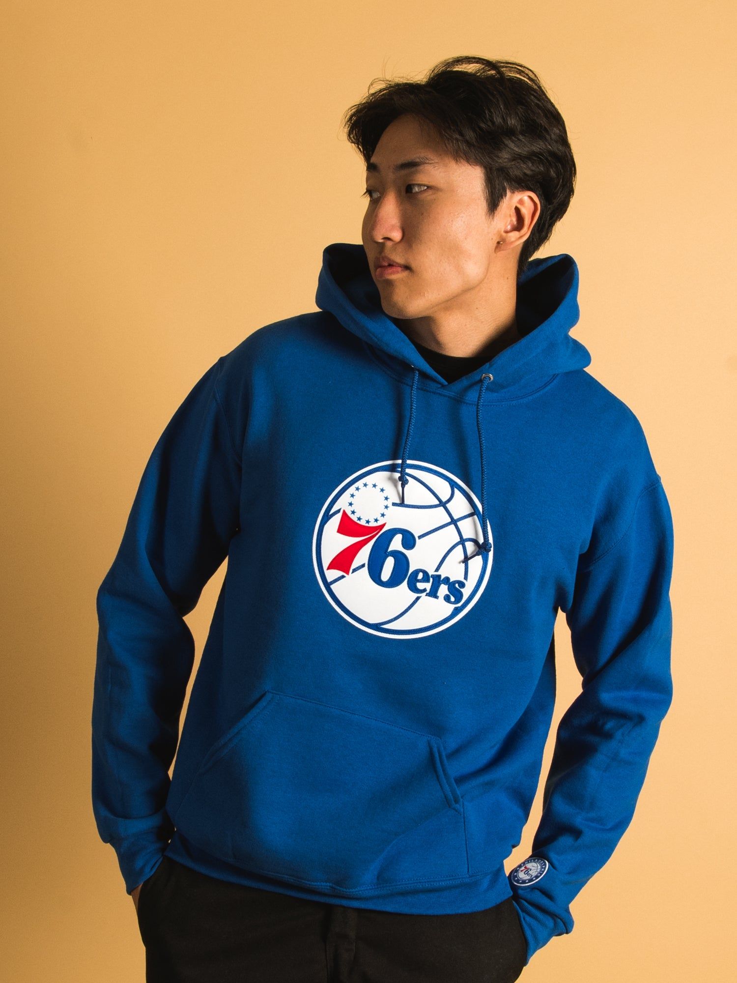 NBA PHILADELPHIA 76ERS EMBROIDERED HOODIE sold by Boathouse