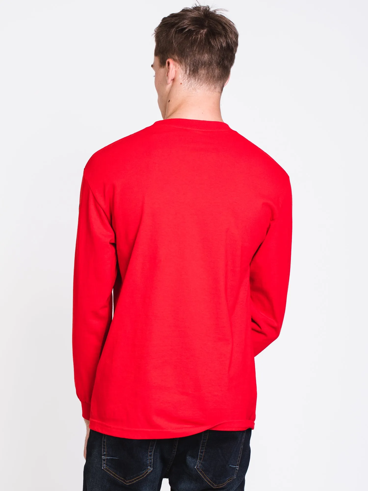 MENS CAN'T RESIST LONG SLEEVET-SHIRT- RED - CLEARANCE sold by Boathouse product image thumbnail 2