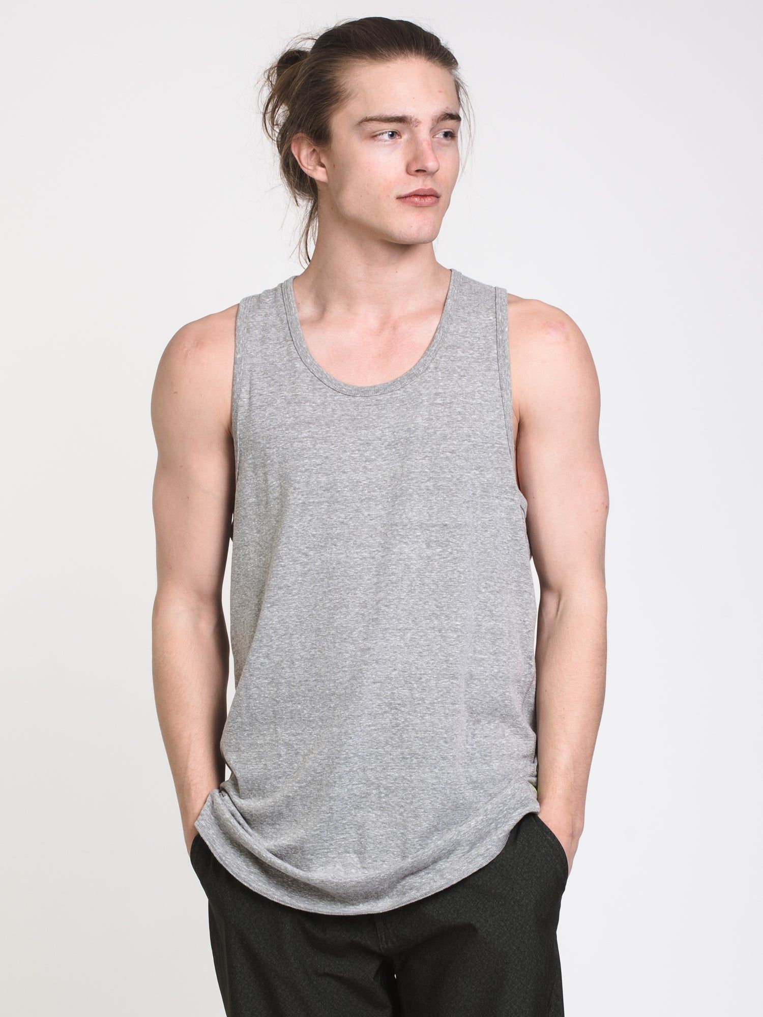 MENS LONGLINE SEEDED TANK - CLEARANCE sold by Boathouse