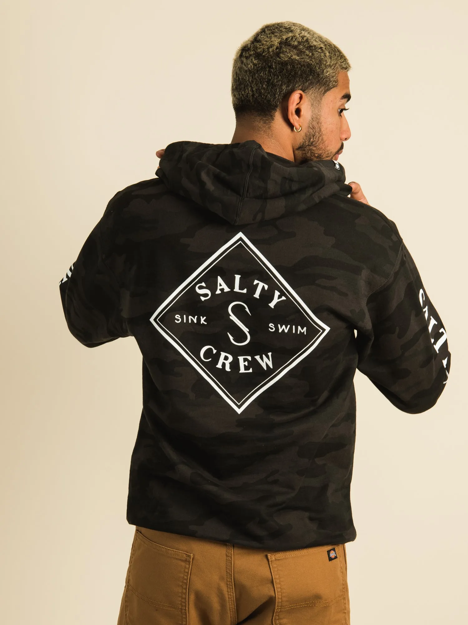 SALTY CREW TIPPET CAMO FLEECE HOODIE - CLEARANCE sold by Boathouse